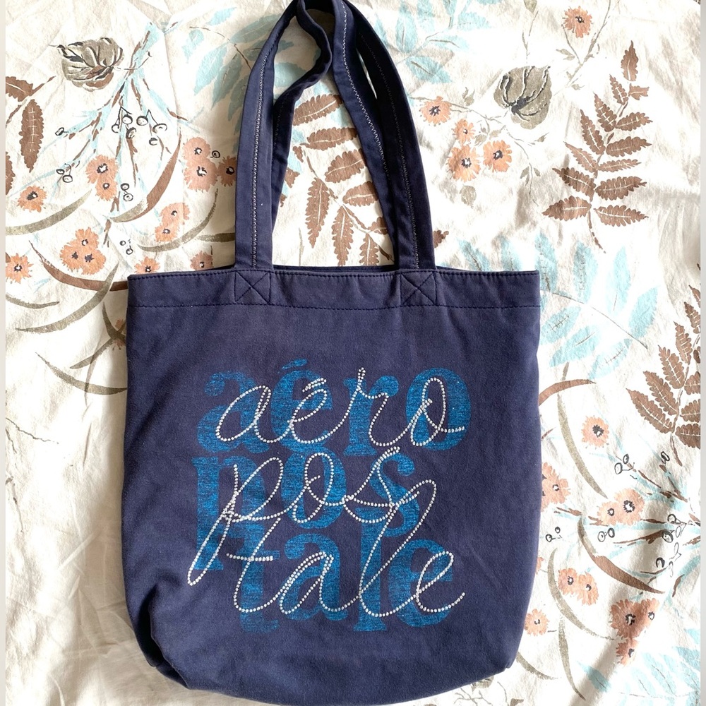 2010s Aeropostale Cotton Tote Bag 💙
